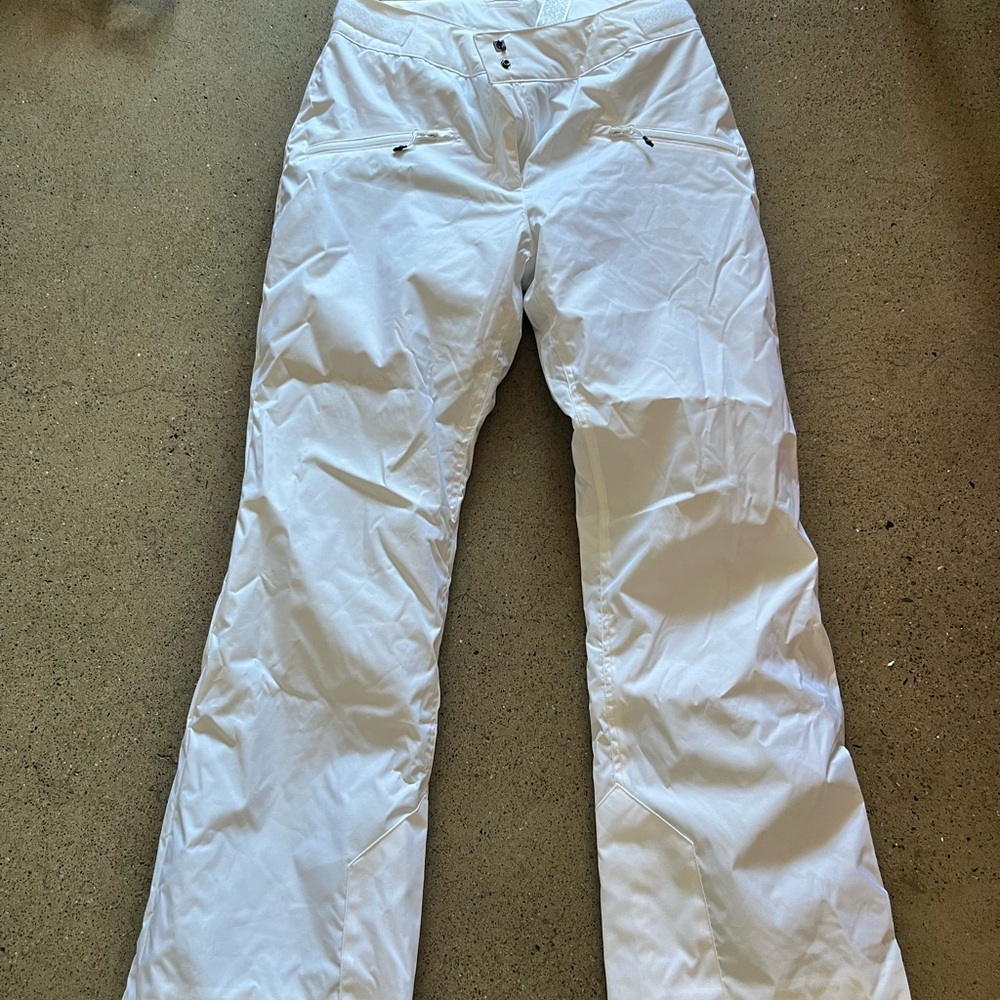 Women's Classic White Winter Pants